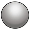 See All Round Glass Convex Mirror, 18", Adjustable Brackets SEEN18